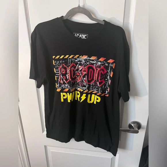 Official Merch | AC/DC Black Crew Neck Band  Tee | Size M - Picture 2 of 4